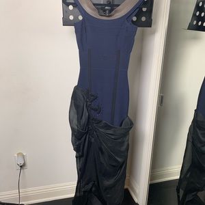 HERVE LEGER gown size S